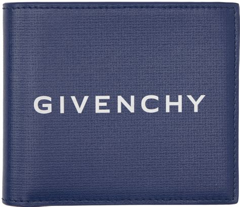 givenchy mens wallet blue|givenchy 4g wallet.